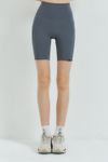 Cielcoco Ultimate CLWP3013 Tension Up Biker Shorts High Gauge Non See Through Activewear _ COLD BLUE _ Made in Korea